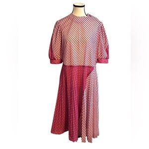 Sears the Fashion Place Vintage 80’s Secretarial Pink Women’s  Dress